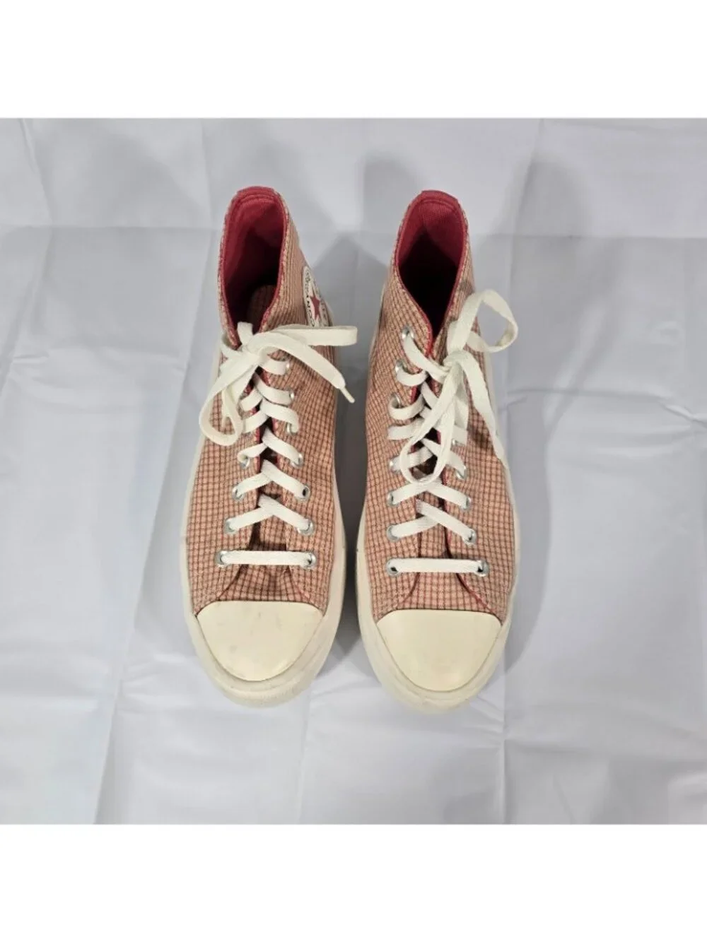 Converse Chuck Taylor All Star Move Platform Hi Sneakers Womens 10.5 Rhubarb Pie